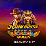 John Hunter and the Tomb of the Scarab Queen logo