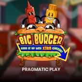 Big Burger Load it up with Extra Cheese logo