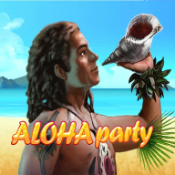 Aloha Party logo
