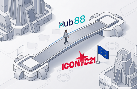 ICONIC21 scalează distribuția portofoliului complet prin integrarea Hub88 img
