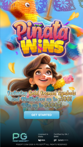 Pinata Wins Main Screen