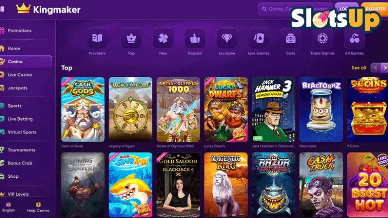 Kingmaker casino jocuri