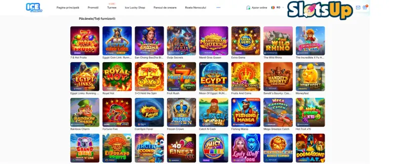 Sloturi la Ice Casino online casino