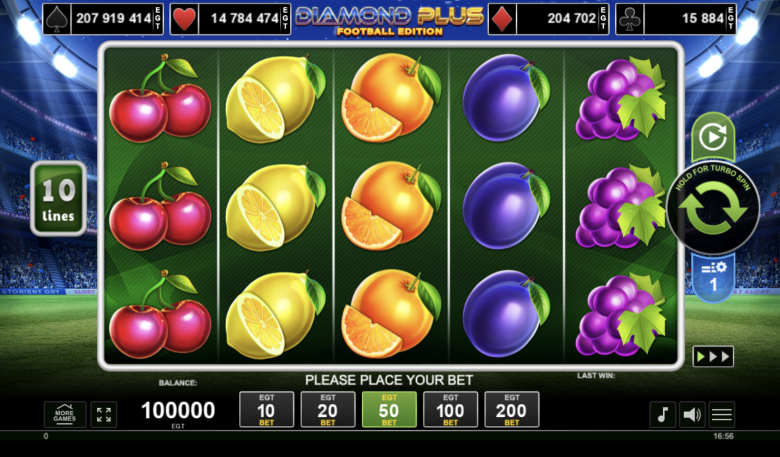 Diamond Plus Football Edition slot