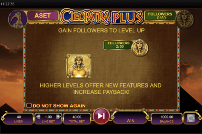 Cleopatra Plus Slot