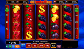40 lucky king egt pacanele 