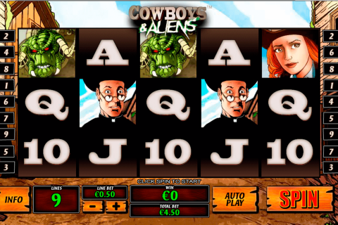 cowboys and aliens playtech pacanele 