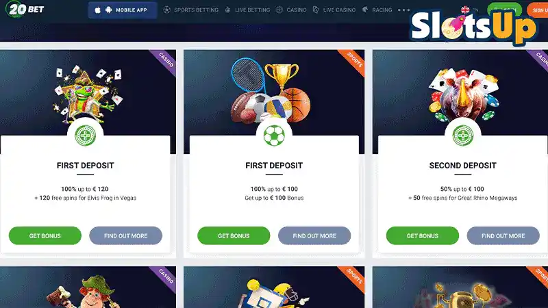Promoții 20Bet