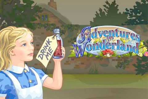 Adventures in Wonderland pacanele logo adventures in wonderland playtech