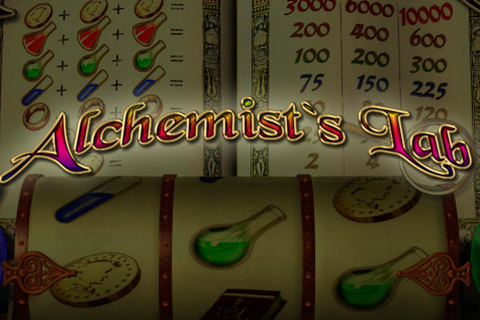 Alchemist’s Lab pacanele logo alchemists lab playtech