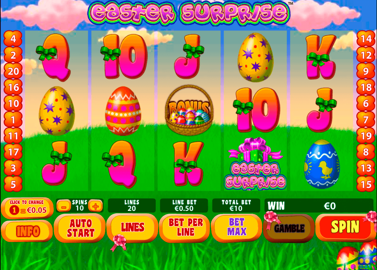 easter surprise playtech pacanele 