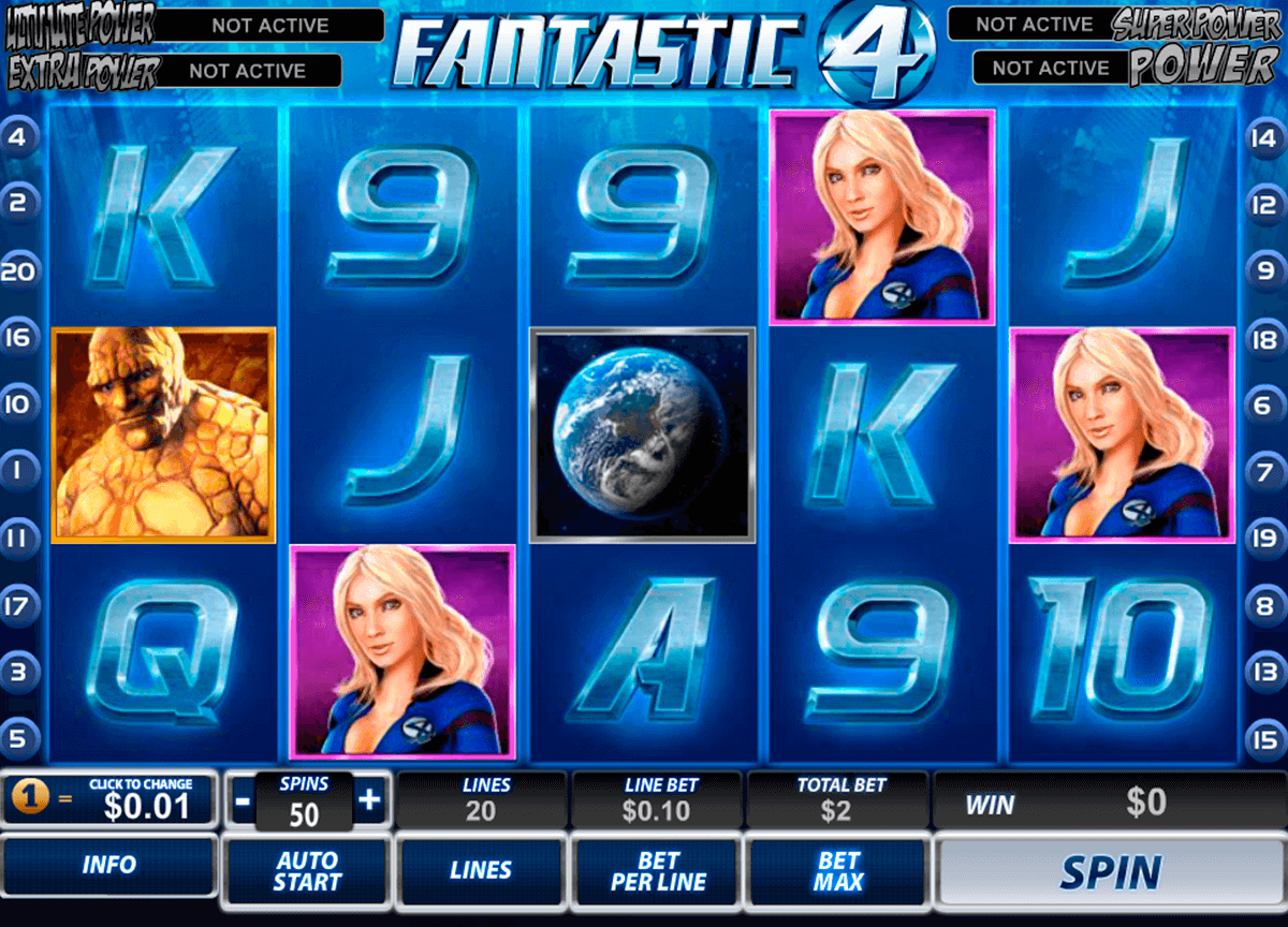 fantastic four playtech pacanele