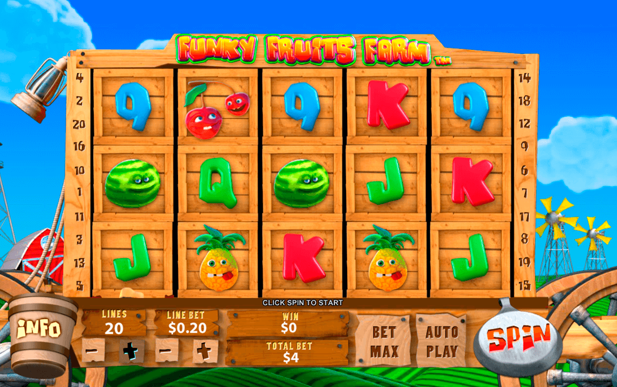 funky fruits farm playtech pacanele