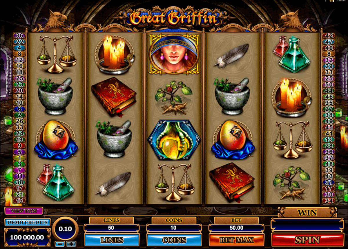 great griffin microgaming pacanele