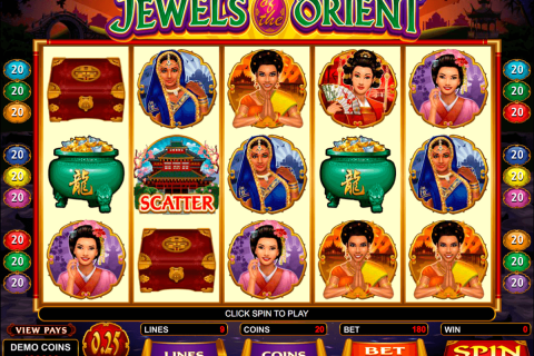 jewels of the orient microgaming pacanele 