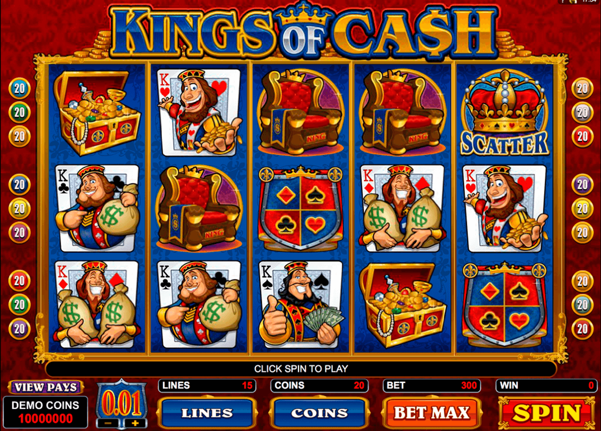 kings of cash microgaming pacanele 