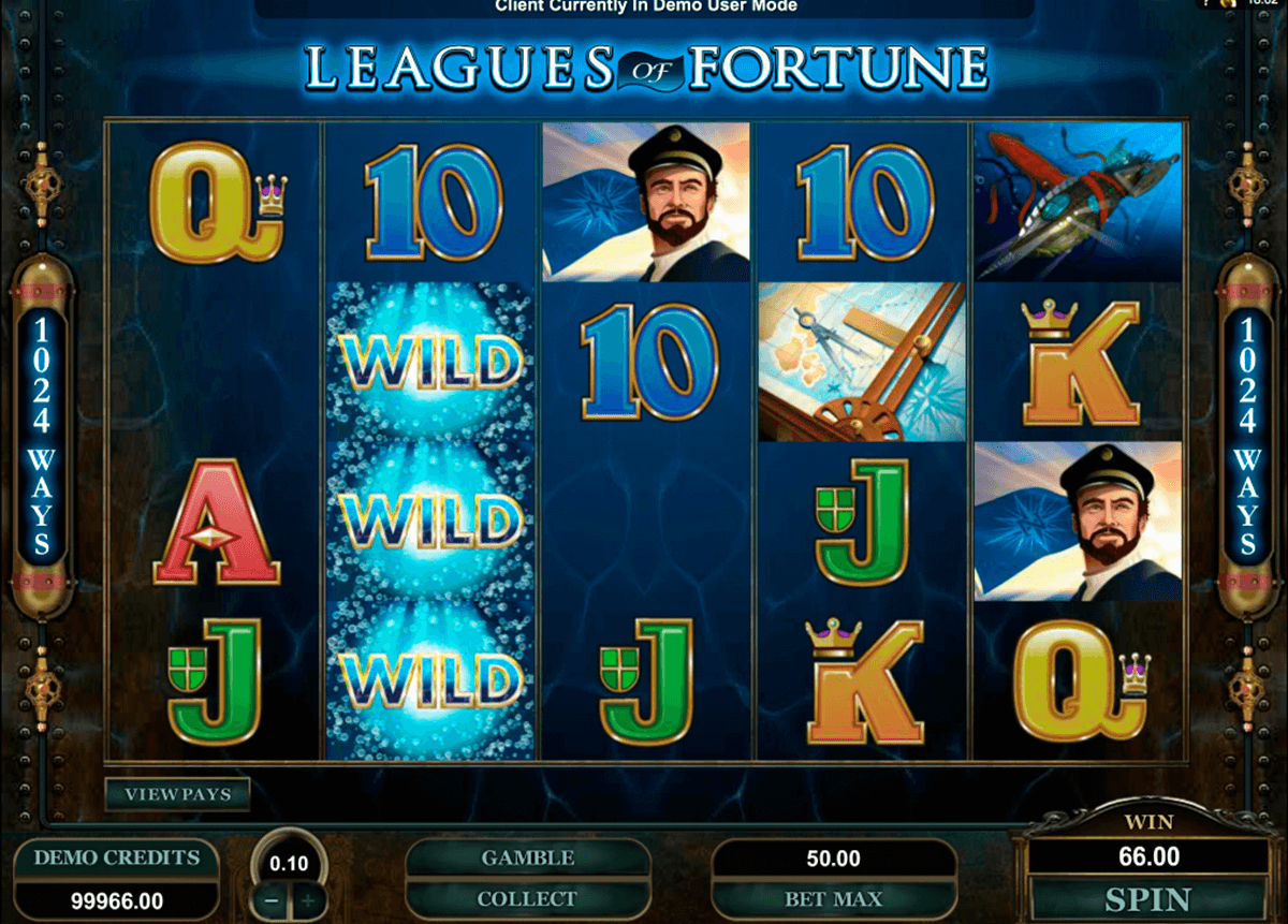 leagues of fortune microgaming pacanele