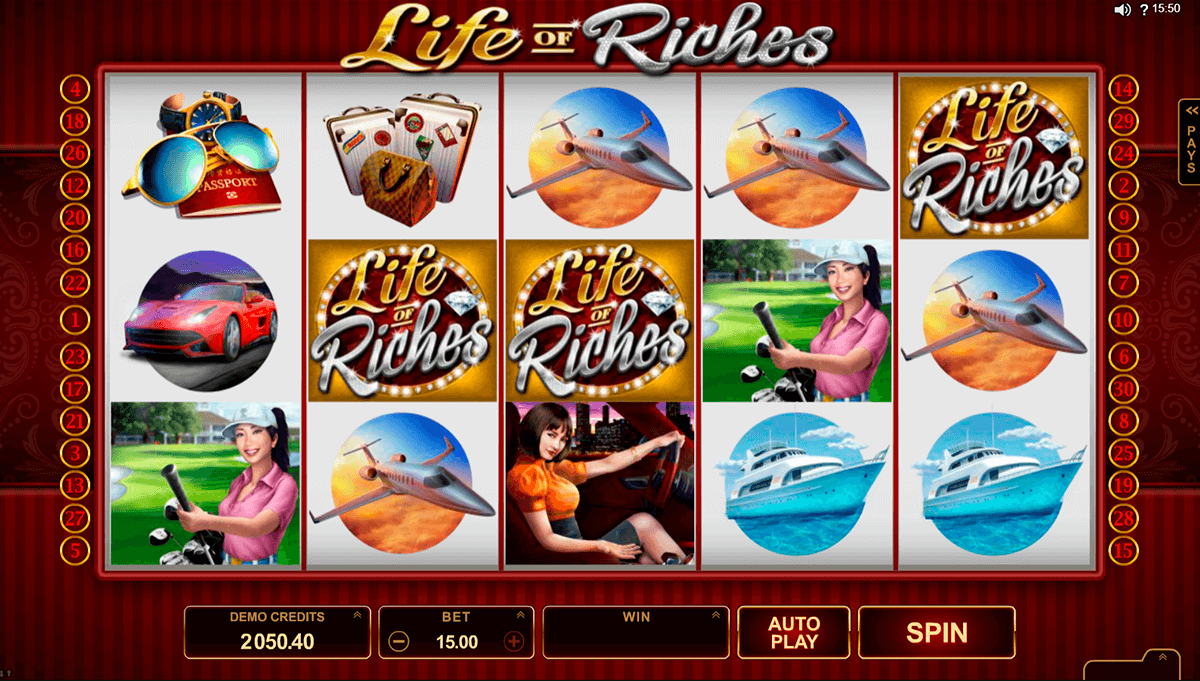 life of riches microgaming pacanele 