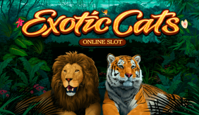 logo exotic cats microgaming 