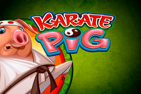 logo karate pig microgaming 