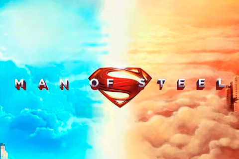 logo man of steel playtech 