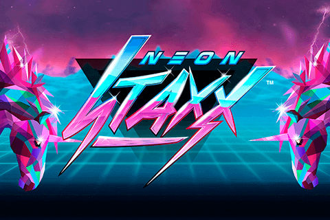 logo neon staxx netent