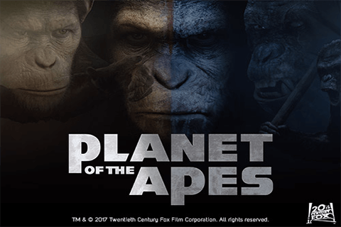 logo planet of the apes netent 