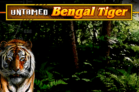 logo untamed bengal tiger microgaming