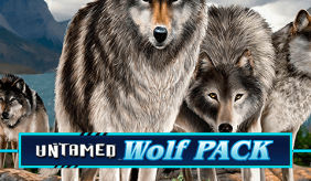 logo untamed wolf pack microgaming 