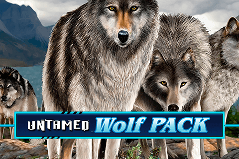 logo untamed wolf pack microgaming 