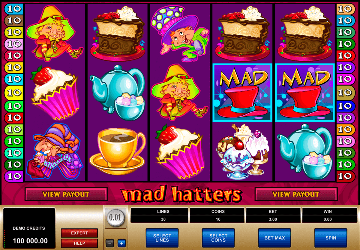 mad hatters microgaming pacanele 