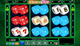 neon dice egt pacanele 