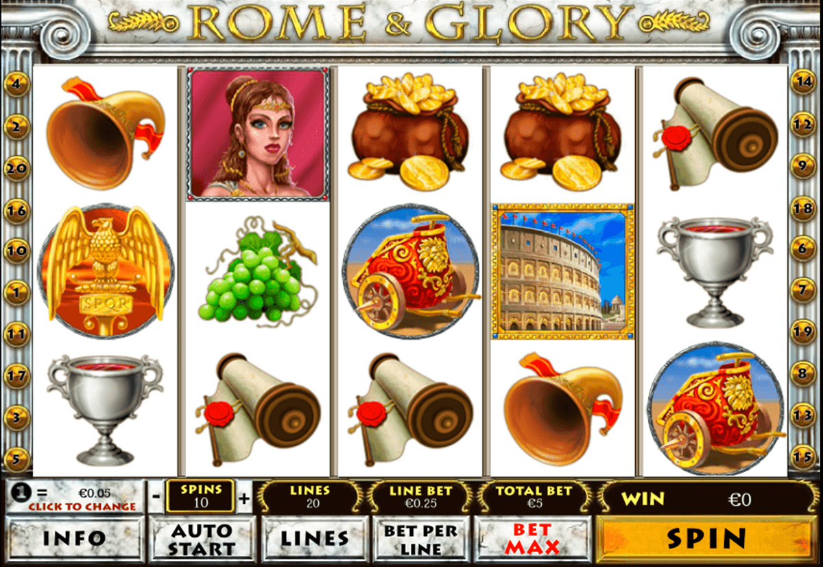 rome and glory playtech pacanele 