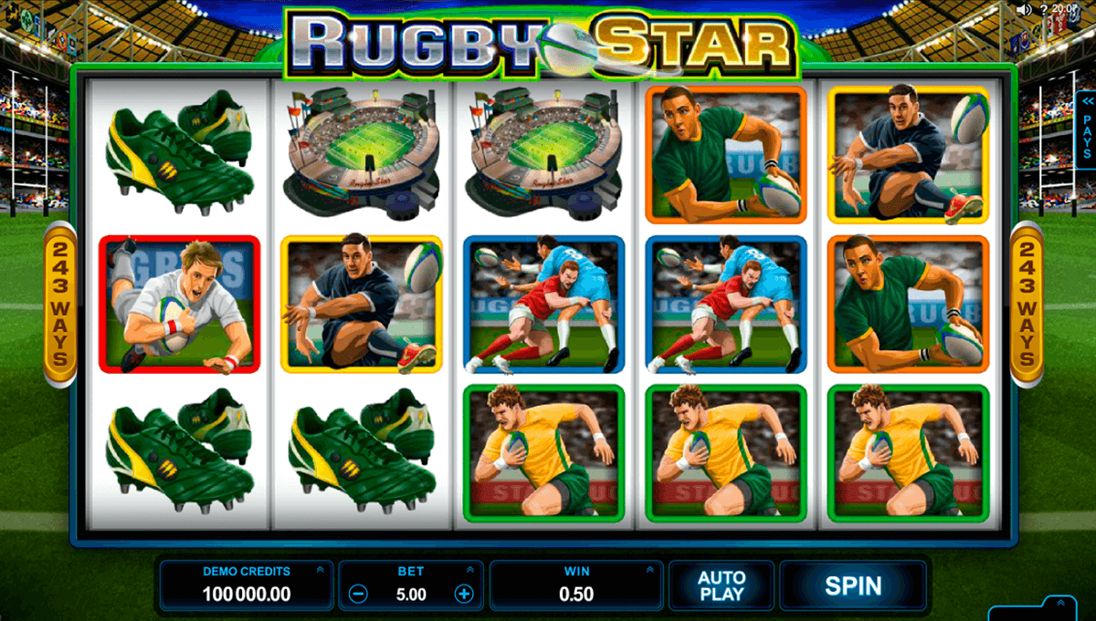 rugby star microgaming pacanele