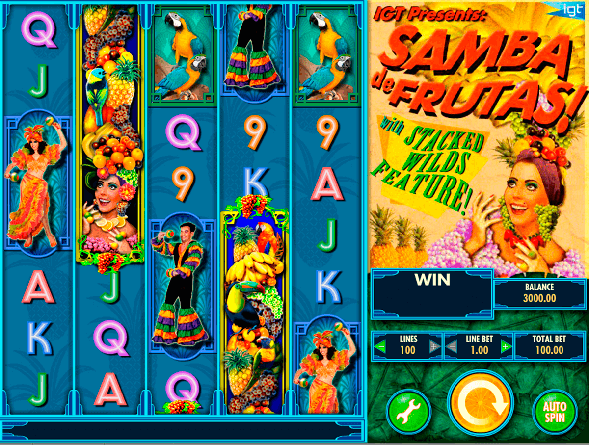 samba de frutas igt pacanele 