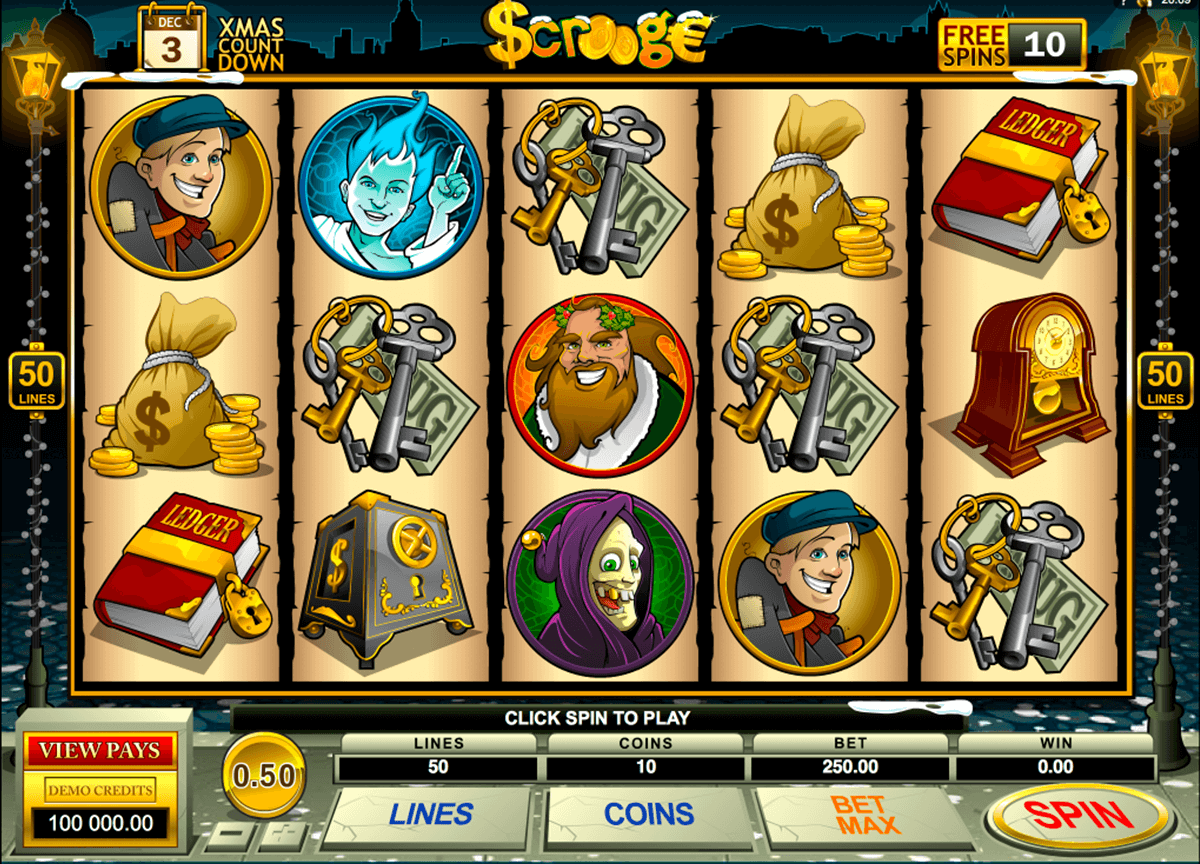 scrooge microgaming pacanele