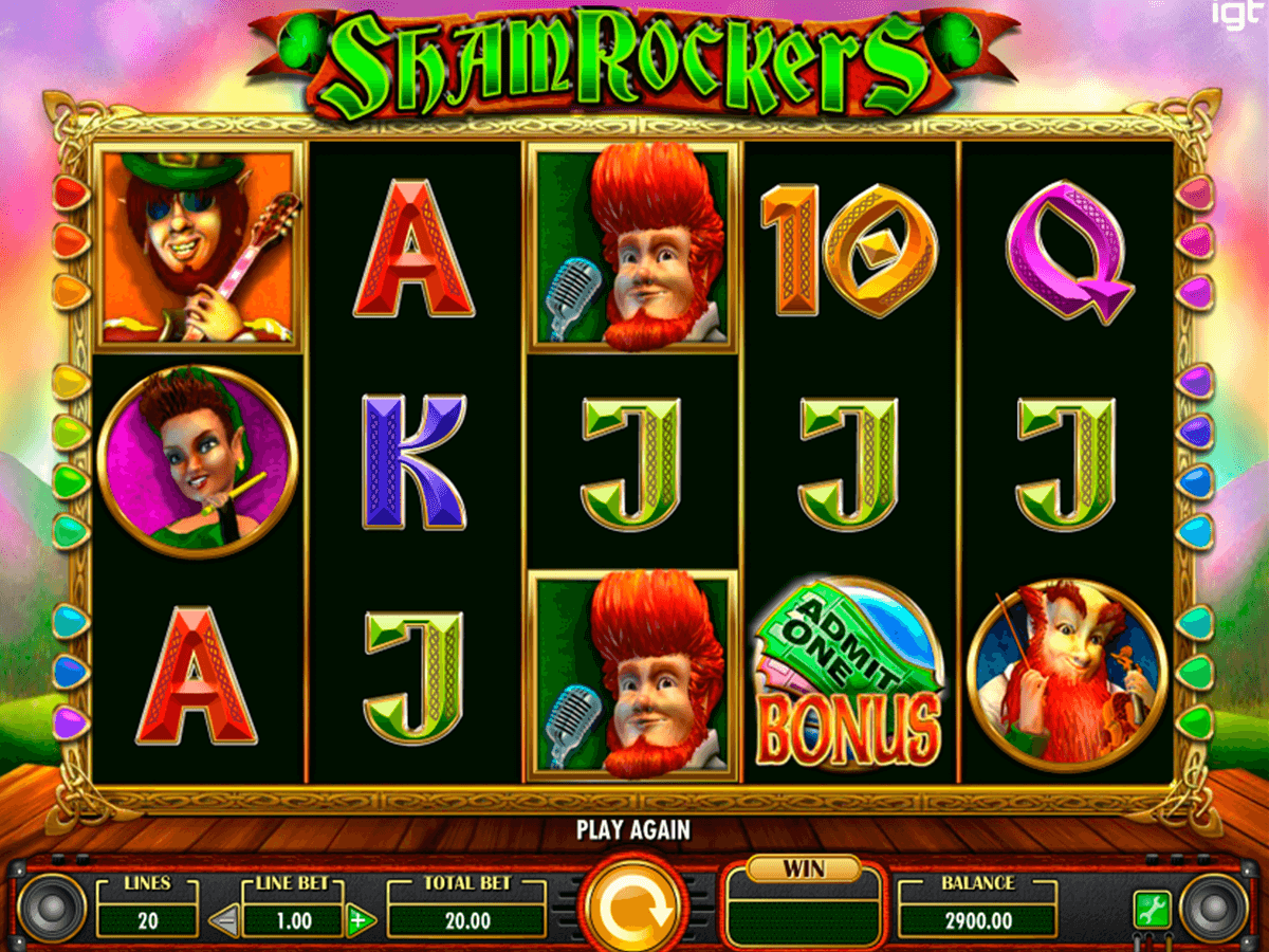 shamrockers igt pacanele 