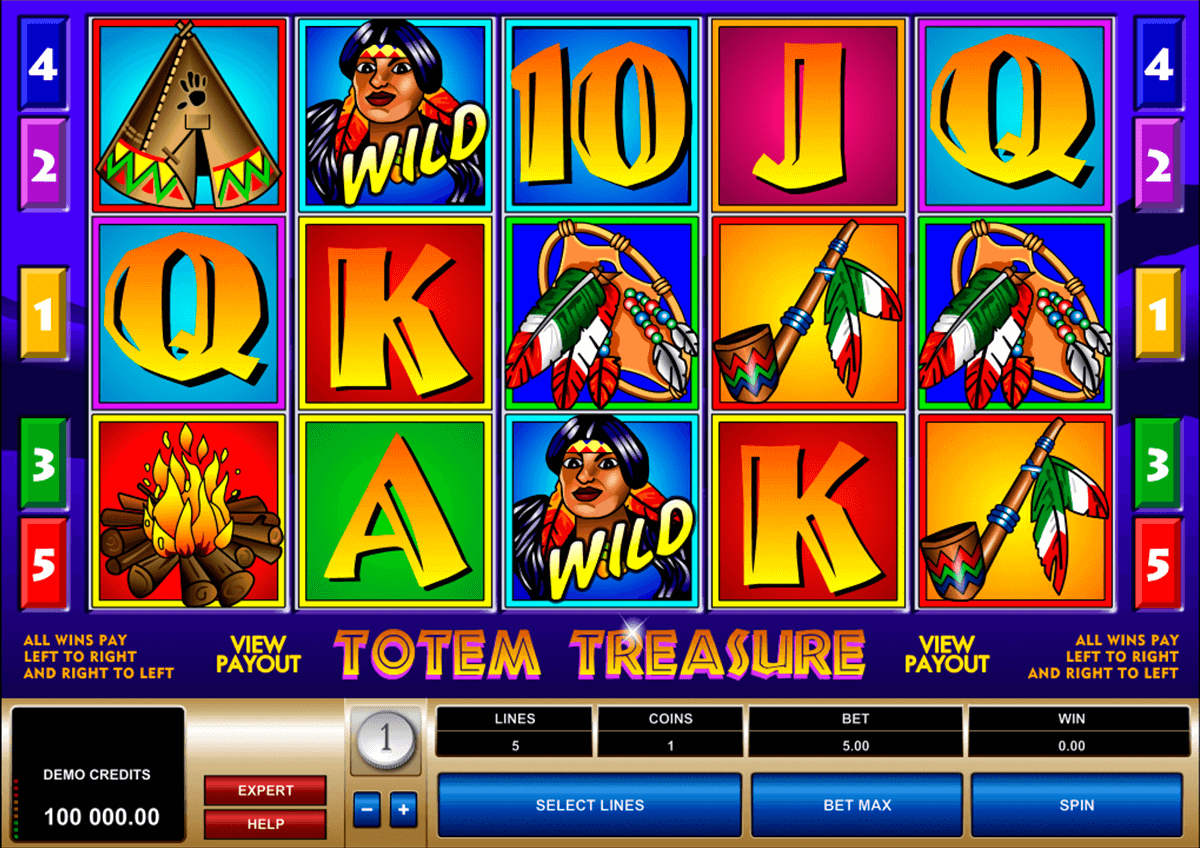 totem treasure microgaming pacanele