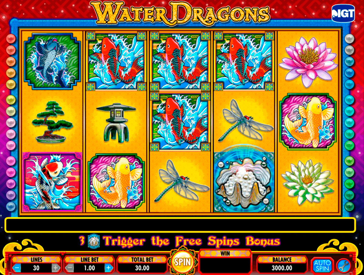 water dragons igt pacanele 