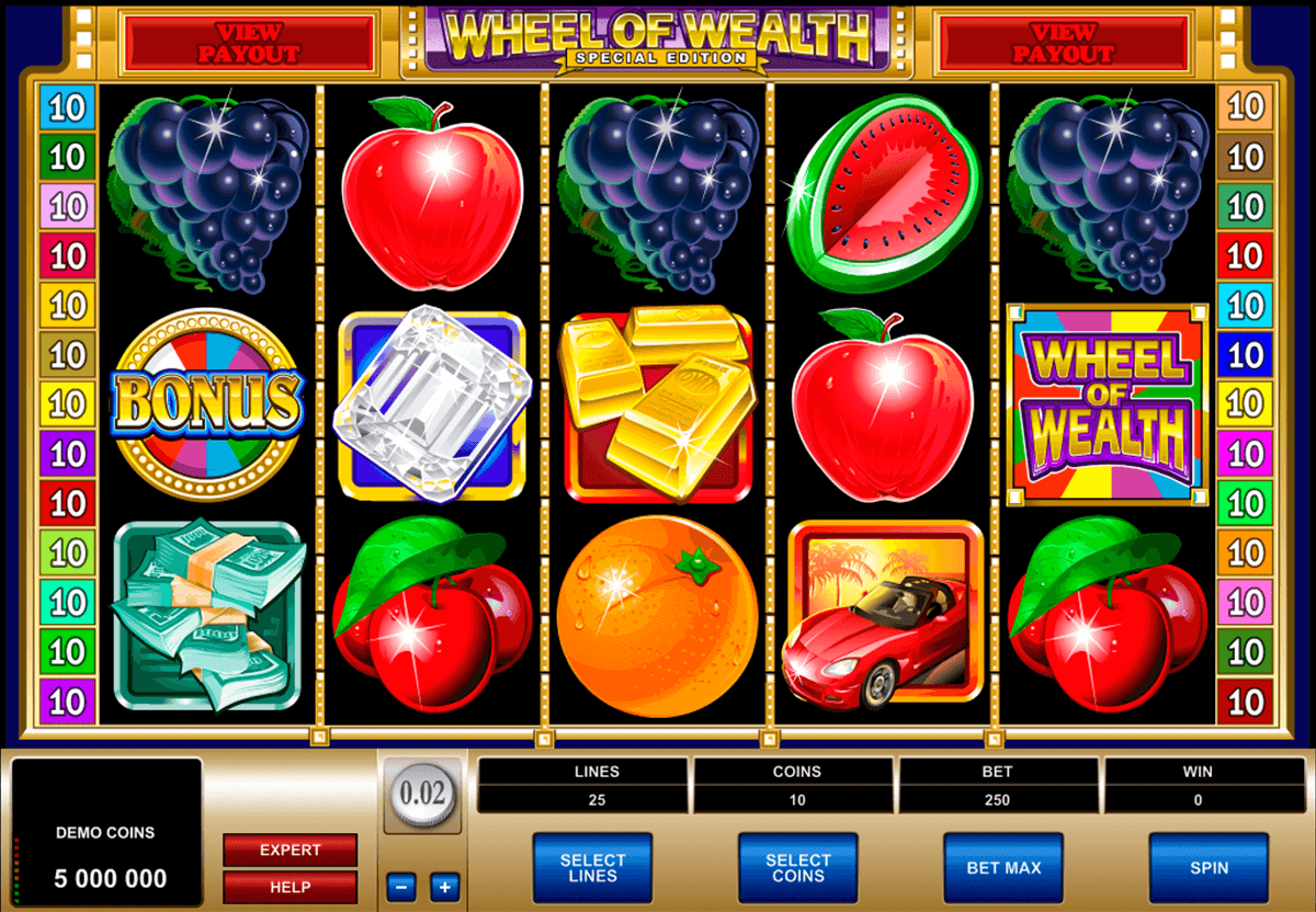 wheel of wealth special edition microgaming pacanele 